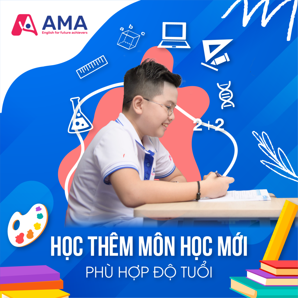 Giúp trẻ nhỏ tập trung học tập Trung tâm Anh ngữ AMA 3